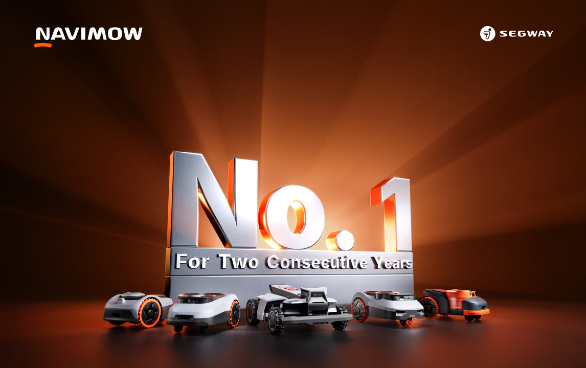 Segway Navimow Named World’s No.1 Wire-Free Robotic Lawn Mower Brand for Second Consecutive Year